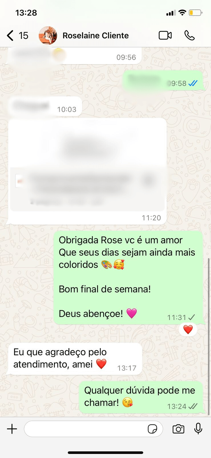 Foto de Roselaine que avaliou a consultoria de imagem